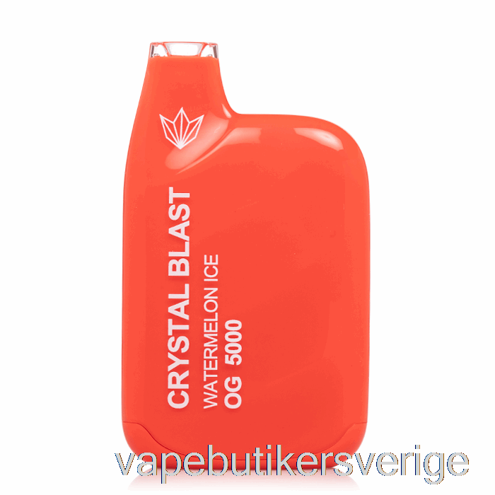 Vape Sverige Crystal Blast Og5000 Engångsvattenmelon Is
